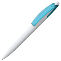 Ручка шариковая Bento белая с голубым.jpg