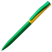 Ручка шариковая Pin Fashion зелено-желтая.jpg